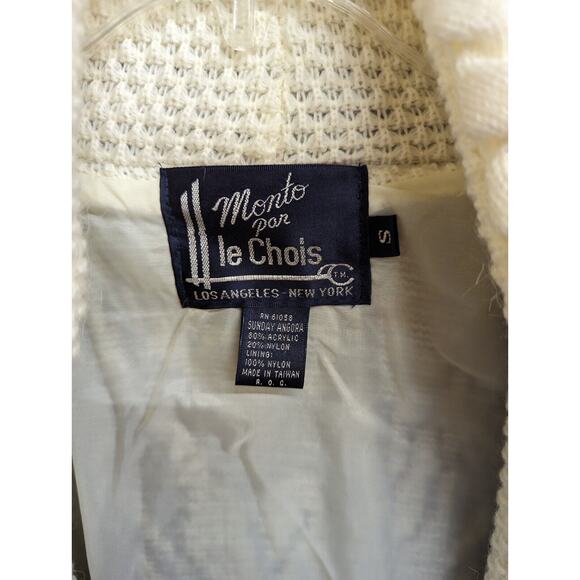 Vintage MONTO PAR LE CHOIS Women's Cardigan Oversized Open Sweater Size Small - Picture 5 of 7